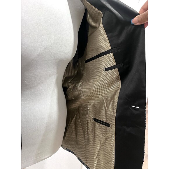 Paisley & Gray Blazer Men Size 38R Slim Fit Dragon Allover Print Sports Jacket - Picture 11 of 13